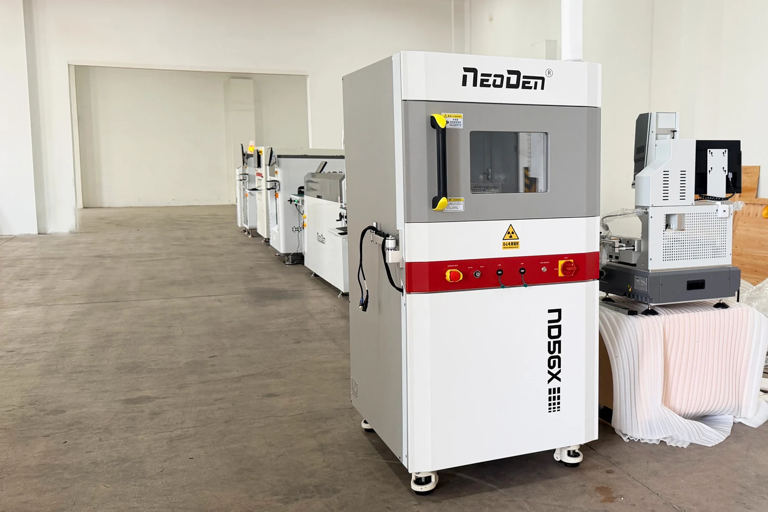 NeoDen ND56X X-Ray Inspection System Operating in Azerbaijan SMT Line NeoDen ND56X X-Ray Inspection System Operating in Azerbaijan SMT Line
